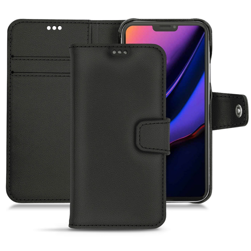 Custodia in pelle Apple iPhone 11 Pro - Noir PU
