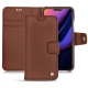 Housse cuir Apple iPhone 11 Pro - Marron délicat
