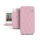 Housse cuir Apple iPhone 4  - Rose - Couture ( Nappa - Pantone 2365C ) 