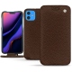 Capa em pele Apple iPhone 11 - Châtaigne ( Pantone 476C ) 