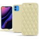 가죽 커버 Apple iPhone 11 - Beige - Couture ( Nappa - Pantone 7502C ) 
