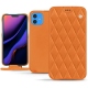 Funda de piel Apple iPhone 11 - Orange - Couture ( Nappa - Pantone 1495U ) 