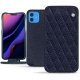 가죽 커버 Apple iPhone 11 - Cobalt - Couture ( Pantone 2766C ) 