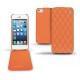 Capa em pele Apple iPhone 5  - Orange - Couture ( Nappa - Pantone 1495U ) 