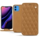 Funda de piel Apple iPhone 11 - Castan esparciate - Couture