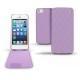 Apple iPhone 5  leather case - Lilas - Couture ( Nappa - Pantone 2645U ) 