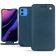 Funda de piel Apple iPhone 11 - Blu mediterran