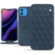Lederschutzhülle Apple iPhone 11 - Jean vintage - Couture