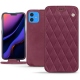 Funda de piel Apple iPhone 11 - Prune vintage - Couture