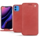 Custodia in pelle Apple iPhone 11 - Cerise vintage ( Pantone 185C ) 