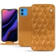 Apple iPhone 11 leather case - Or Maïa - Couture