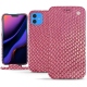 Housse cuir Apple iPhone 11 - Serpent ciclamino