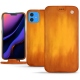 가죽 커버 Apple iPhone 11 - Orange Patine