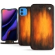 Capa em pele Apple iPhone 11 - Fauve Patine