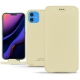 가죽 커버 Apple iPhone 11 - Beige PU
