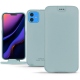 가죽 커버 Apple iPhone 11 - Bleu Ciel PU