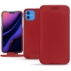가죽 커버 Apple iPhone 11 - Rouge PU