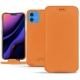Housse cuir Apple iPhone 11 - Orange PU