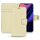 가죽 커버 Apple iPhone 11 - Beige ( Nappa - Pantone 7502C ) 