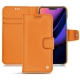 Custodia in pelle Apple iPhone 11 - Orange ( Nappa - Pantone 1495U ) 