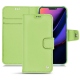 가죽 커버 Apple iPhone 11 - Vert olive ( Nappa - Pantone 578U ) 