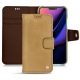 가죽 커버 Apple iPhone 11 - Sable vintage ( Roughtcut - Gaucho#57254 ) 