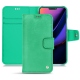 가죽 커버 Apple iPhone 11 - Menthe vintage ( Pantone 562C ) 