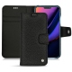 Apple iPhone 11 leather case - Ebène ( Sleek P C12 - Black ) 