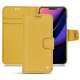 Custodia in pelle Apple iPhone 11 - Mimosa ( Pantone 141C ) 
