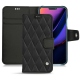 Apple iPhone 11 leather case - Noir - Couture ( Nappa - Black ) 