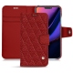 Apple iPhone 11 leather case - Tomate - Couture ( Pantone 187C ) 