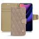 Apple iPhone 11 leather case - Taupe vintage - Couture