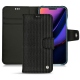 가죽 커버 Apple iPhone 11 - Abaca nero