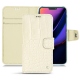 Housse cuir Apple iPhone 11 - Crocodile milk