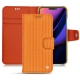 Lederschutzhülle Apple iPhone 11 - Abaca arancio