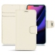 가죽 커버 Apple iPhone 11 - Blanc PU