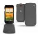 가죽 커버 HTC One S  - Anthracite ( Pantone 424C ) 