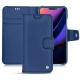 Capa em pele Apple iPhone 11 - Bleu frisson