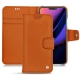 Housse cuir Apple iPhone 11 - Orange vibrant