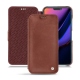 レザーケース Apple iPhone 11 - Passion vintage ( Glutton - Red ) 