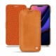 Housse cuir Apple iPhone 11 - Mandarine vintage ( Pantone 165C ) 