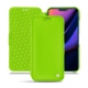 Custodia in pelle Apple iPhone 11 - Vert fluo