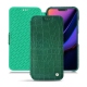 Housse cuir Apple iPhone 11 - Crocodile pino