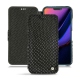 Custodia in pelle Apple iPhone 11 - Serpent nero