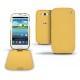 Housse cuir Samsung GT-i9300 Galaxy S III  - Mimosa ( Pantone 141C ) 