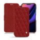 Capa em pele Apple iPhone 11 - Tomate - Couture ( Pantone 187C ) 