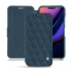 Lederschutzhülle Apple iPhone 11 - Indigo - Couture ( Pantone 303U ) 