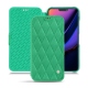 Lederschutzhülle Apple iPhone 11 - Menthe vintage - Couture