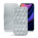 Apple iPhone 11 leather case - Platinium - Couture