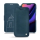 Housse cuir Apple iPhone 11 - Blu mediterran